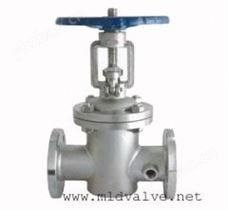 BZ41WBZ41W不銹鋼保溫閘閥 刀型漿閘閥