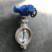 电动对夹不锈钢蝶阀 水利工程