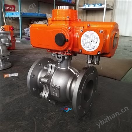 江苏贝尔 电动不锈钢硬密封球阀